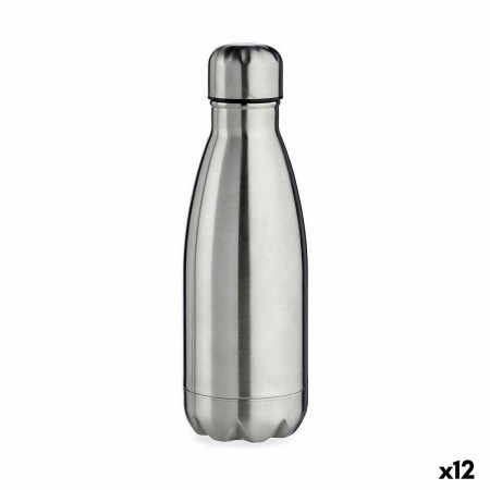 Termo Plateado Acero Inoxidable 350 ml (12 Unidades)