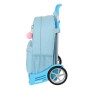 Cartable à roulettes Glow Lab Bleu clair