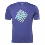 Camiseta Deportiva de Manga Corta Reebok Les Mills BodyPump Azul