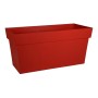 Jardinera Autorriego EDA Tuscan Wall Rectangular Plástico 79 x 35 x 39 cm Rojo