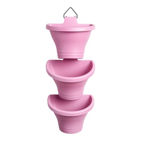 Set de pots Elho Corsica Vertical Ø 26,7 x 29,7 cm Violet