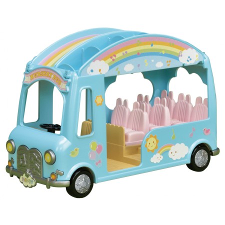 Poupées  Sylvanian Families 5317 The Rainbow Bus