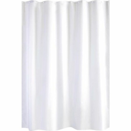 Rideau de Douche Gelco Polyester Blanc 180 x 200 cm