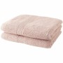 Serviette de toilette TODAY Rose clair 50 x 100 cm 450 g/m² (2 Unités)