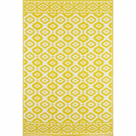 Alfombra Nazar Scoobi 112 Reversible Amarillo Polipropileno 120 x 180 cm