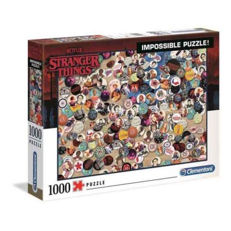 Puzzle Clementoni Stranger Things Impossible 1000 Piezas