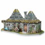 Puzzle 3D Wrebbit Harry Potter Hagrid's Hut 270 Piezas