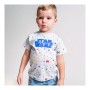 T shirt à manches courtes Enfant Star Wars 2 Unités Gris