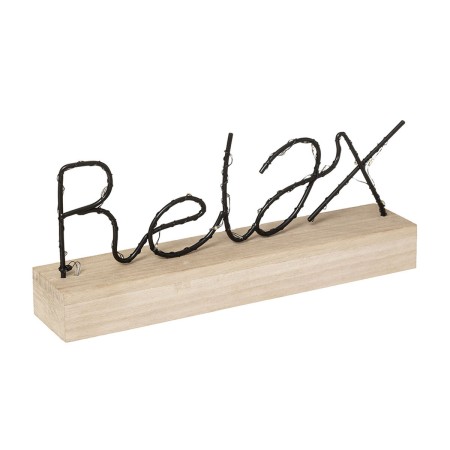 Figura Decorativa Atmosphera Relax LED 28 x 12,5 x 5 cm