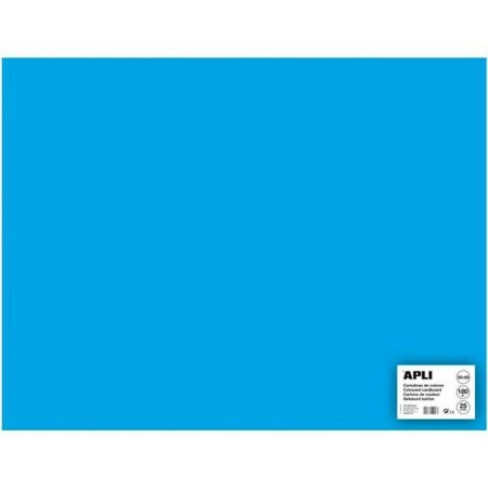 Cartulinas Apli Azul cielo 50 x 65 cm (25 Unidades)