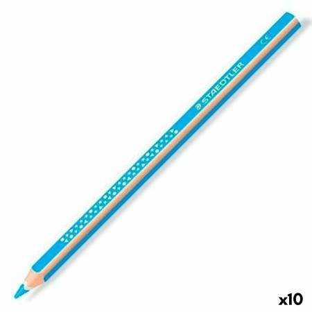 Lápices de colores Staedtler Jumbo Noris Celeste (10 Unidades)