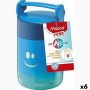 Fiambrera Redonda con Tapa Maped Azul Acero Inoxidable 350 ml (6 Unidades)