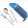 Set de Cubiertos Maped Azul Acero Inoxidable (6 Unidades)