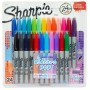 Set de Rotuladores Sharpie Electro Pop Multicolor 24 Piezas 1 mm (6 Unidades)