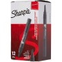 Rotulador permanente Sharpie W10 12 Piezas 1,5-5 mm Negro (12 Unidades)