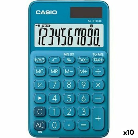 Calculadora Casio SL-310UC Azul (10 Unidades)