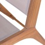 Silla de Jardín Nina 50 x 64 x 75 cm Beige Acacia