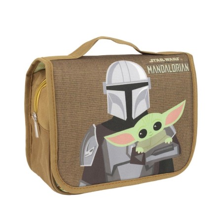 Trousse de Voyage avec Cintre The Mandalorian Vert