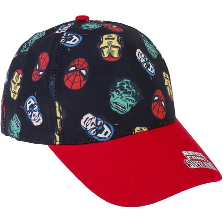 Gorra Infantil Marvel Rojo Gris (53 cm)