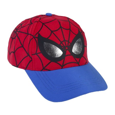 Gorra Infantil Spiderman Azul Rojo (53 cm)