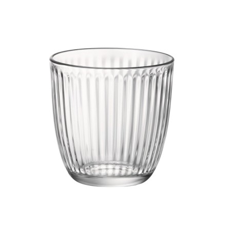 Set de Verres Bormioli Rocco Line Transparent 6 Unités Avec relief verre 290 ml