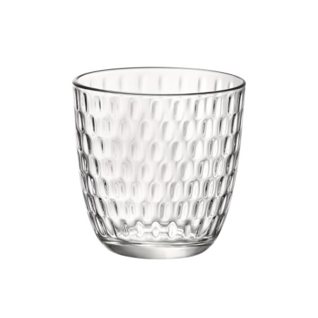 Set de Verres Bormioli Rocco Slot Transparent 6 Unités Avec relief verre 290 ml