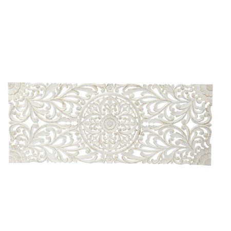 Tête de lit DKD Home Decor Blanc Doré Miroir Bois MDF (151 x 2 x 60 cm)