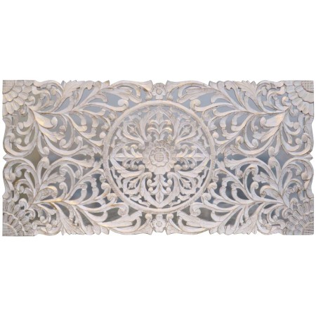 Cabecero de Cama DKD Home Decor MDF Blanco (180 x 4 x 90 cm)