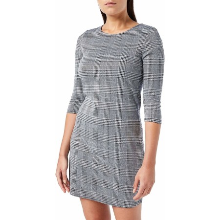 Vestido Only Onlbrilliant 3/4 Gris M (Reacondicionado B)