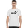 T-shirt à manches courtes homme Puma Ess Logo XXL (Reconditionné B)