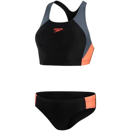 Bikini Speedo Colourblock Splice 2 Negro 40 (Reacondicionado B)