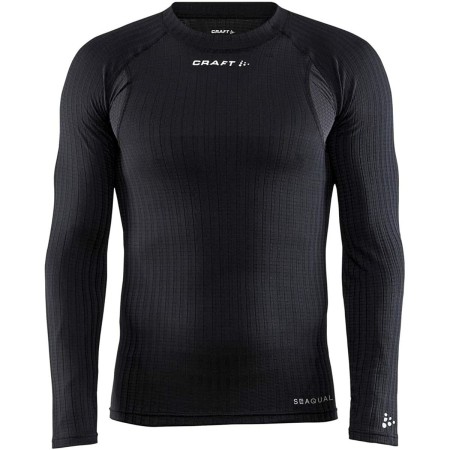 T-shirt de Compression à Manches Longues pour Homme Active Extreme X Noir XL (Reconditionné A+)