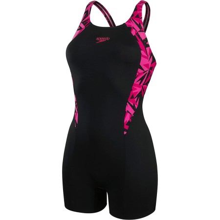 Bañador Mujer Speedo Negro/Rosa 38 (Reacondicionado A)