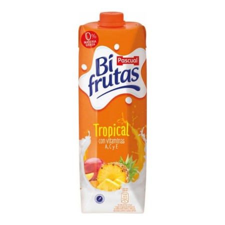 Bebida Refrescante Pascual Bifrutas Tropical (1 L)