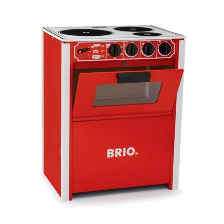 Cocina de Juguete Brio Stove Rojo