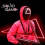 Máscara Squid Game Triangle Soldier Accesorio para Disfraz