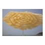 Parasol Hawaii Ø 160 x 180 cm Naturel Beige Polyester Acier