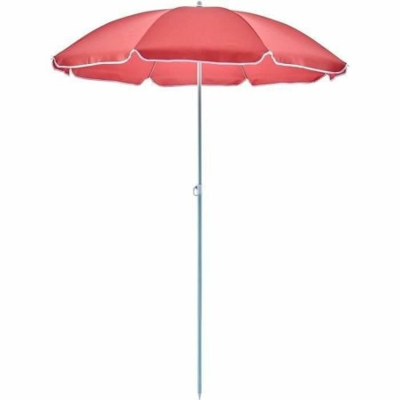 Parasol Ronde Rouge Polyester Ø 180 cm