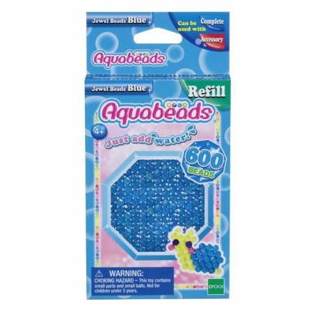 Juego de Manualidades Aquabeads Blue Multi-Faceted Beads