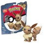 Figura Articulada Mega Construx Eevee Medium + 7 Años 215 Piezas