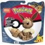 Figura Articulada Mega Construx Eevee Medium + 7 Años 215 Piezas