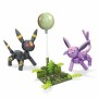 Figura Articulada Mega Construx Noctali & Mentali + 6 Años 125 Piezas