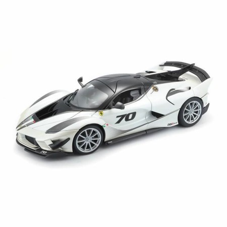 Coche de carreras Bburago Ferrari FXX K Evo 1/8 Car Blanco