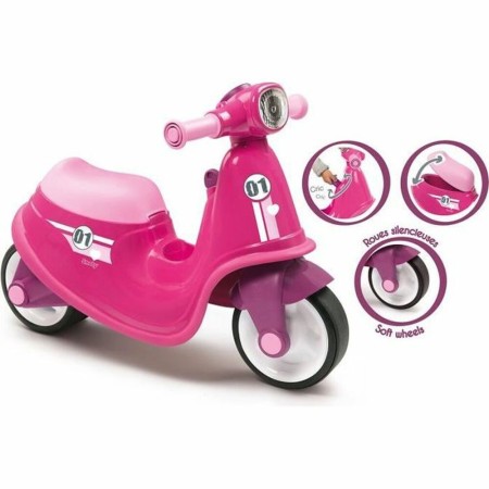 Bicicleta Infantil Smoby Pink Kids Scooter Motocicleta Sin Pedales