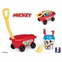 Set de jouets de plage Smoby Mickey Filled Beach Cart Panier