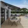 Toldo Beau Rivage Manual 2,4 x 2 m Poliéster Antracita