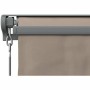 Auvent Beau Rivage Manuel 2,9 x 2 m Polyester Taupe