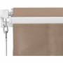 Auvent Beau Rivage Manuel 2,9 x 2 m Polyester Taupe