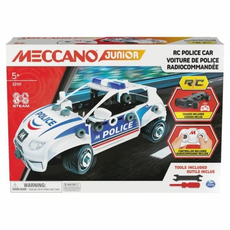 Véhicule Télécommandée Meccano Junior STEM Véhicule Télécommandée Voiture de police