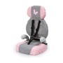 Silla para Muñecas Reig Deluxe Gris Coche Rosa